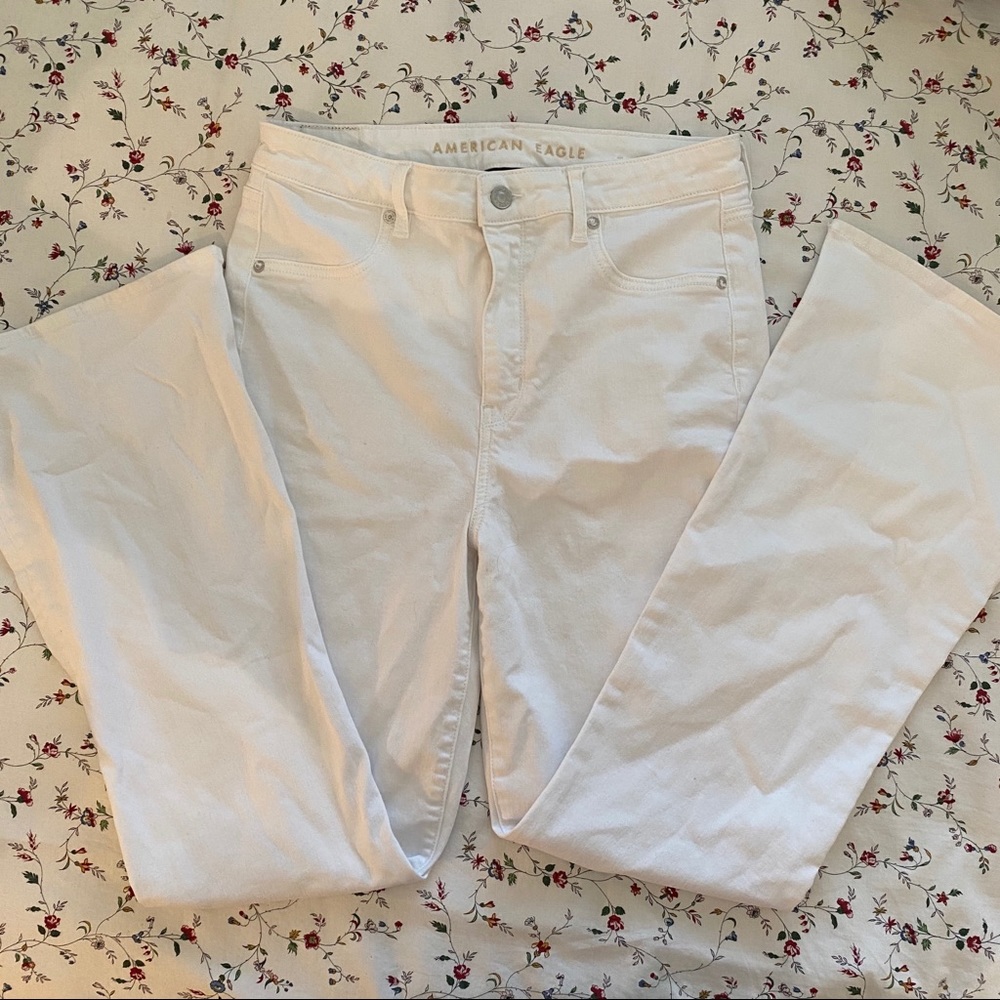 White Bell bottom Jeans